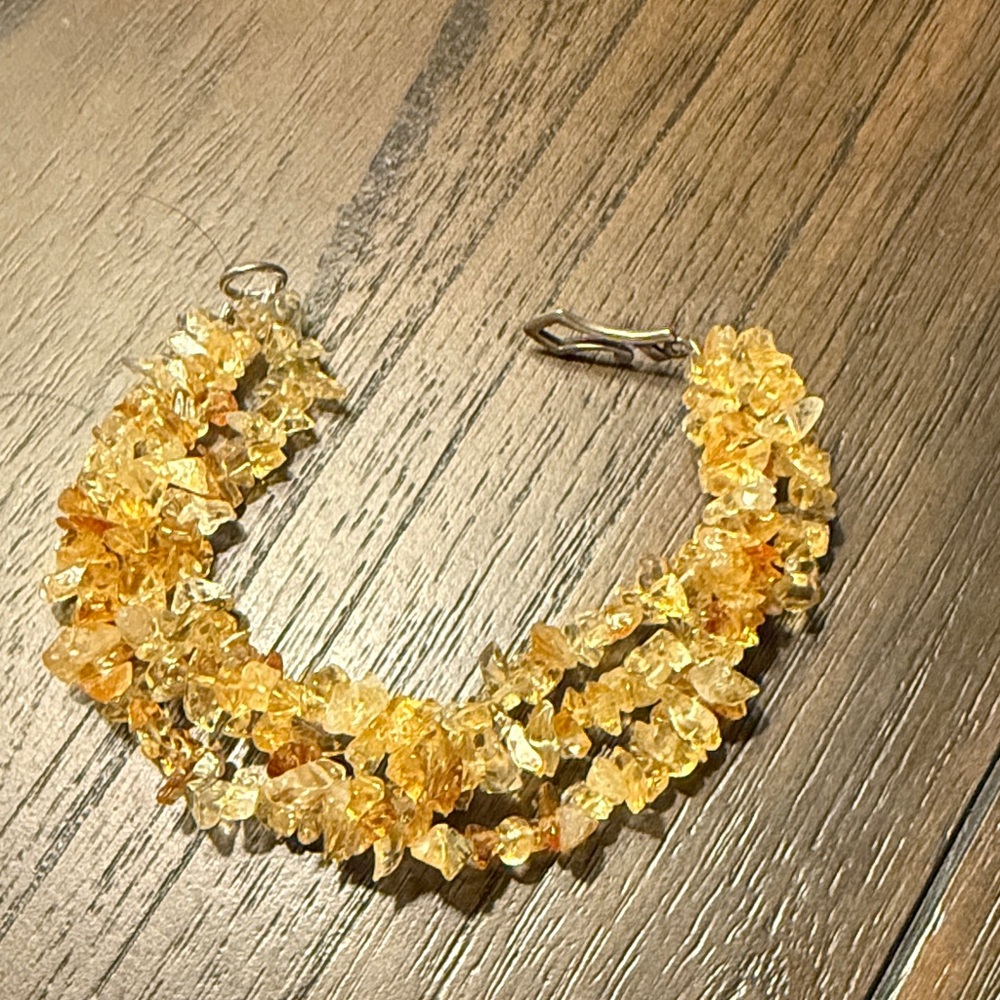 Amber 3 strand Bracelet